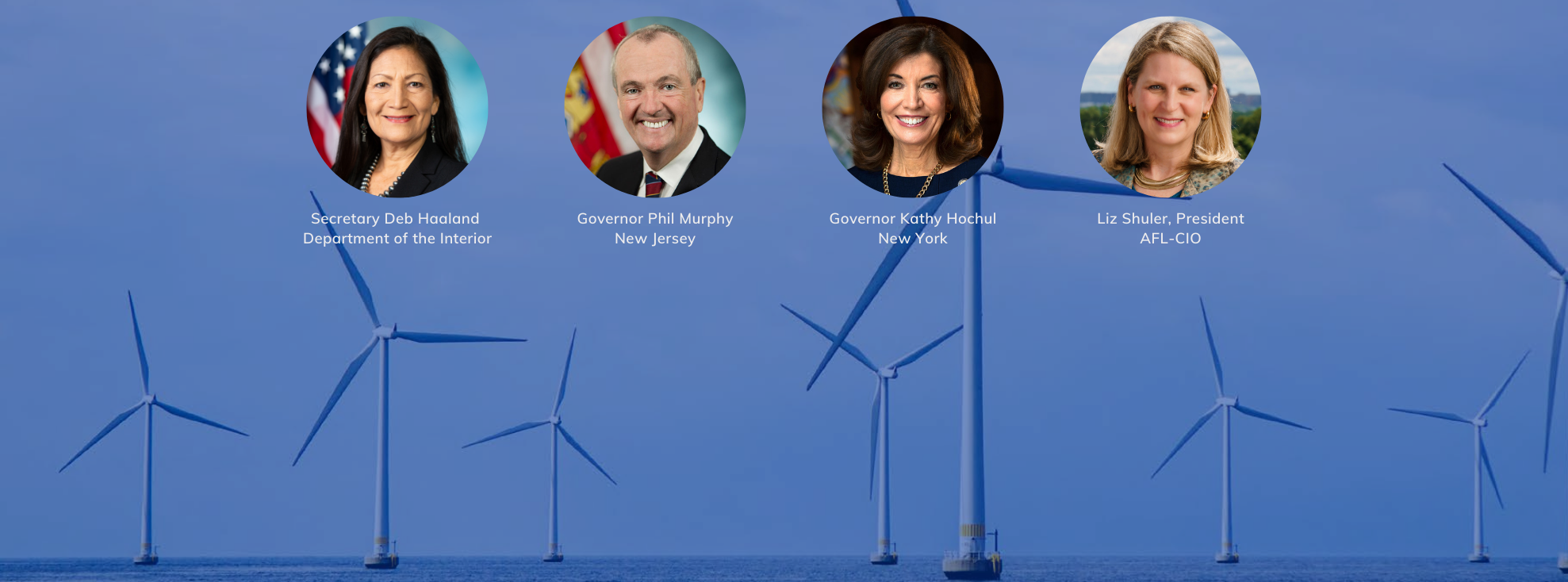 Interior Department, Governor Murphy, Governor Hochul, NYSERDA, and AFL-CIO Announce Historic Wind Energy Auction Offshore New York and New Jersey